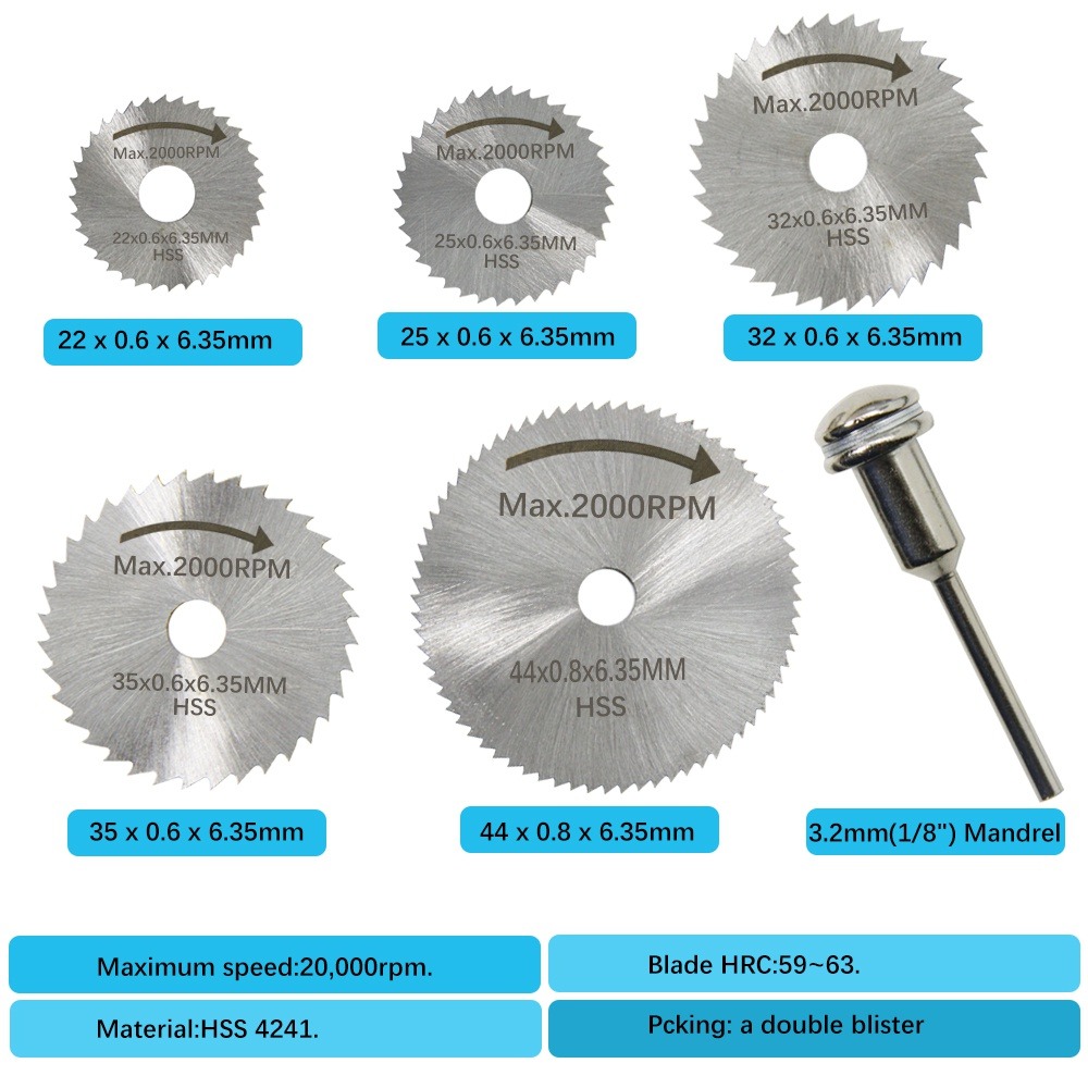 60/40/32/30/12/7/6PCS Set Mata - Cordless Rotary Tool Kit Accessories ulasan dan harga