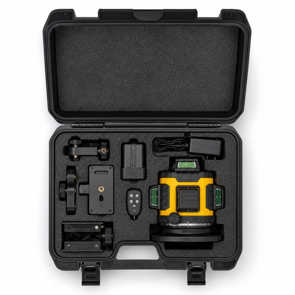 Alat Ukur Laser Hijau 4D 16 Ga - Laser Level 16 Lines 4D Green ulasan dan harga