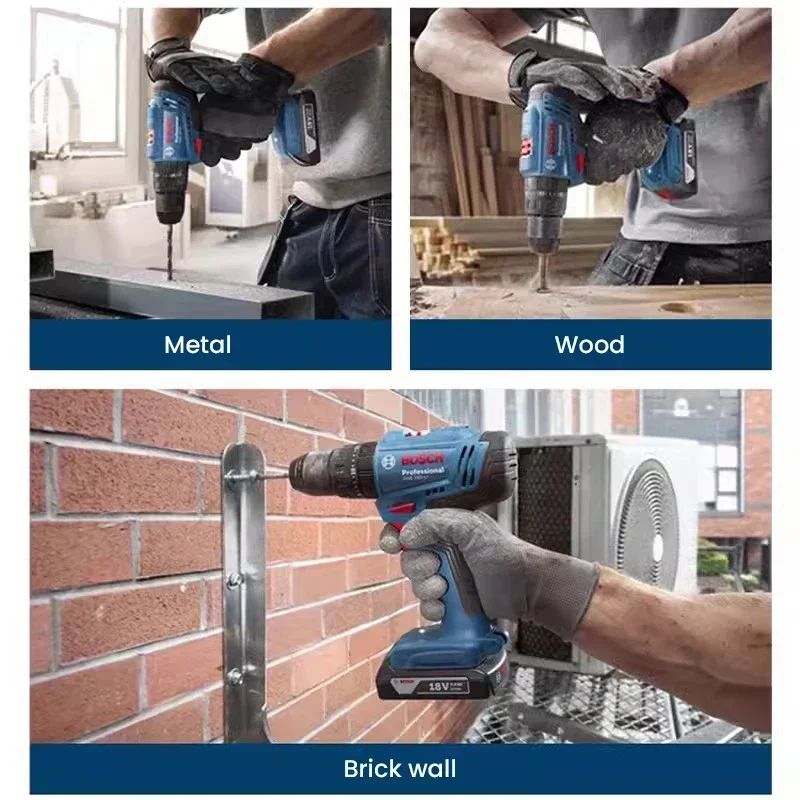 Bosch GSB183-LI, Bor Listrik T - Brushless Cordless Electric Drill 18V ulasan dan harga