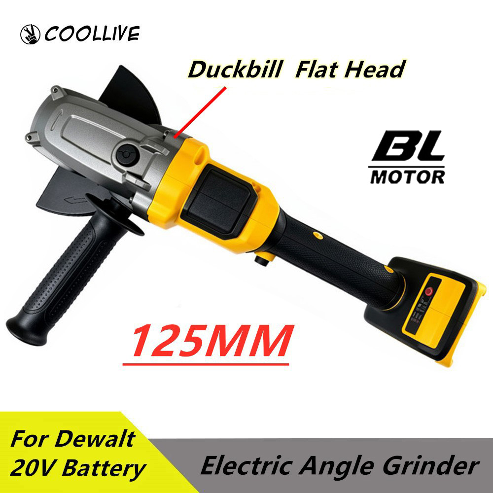 Gerinda Sudut Tanpa Kabel 125m - Brushless Angle Grinder Battery Powered ulasan dan harga