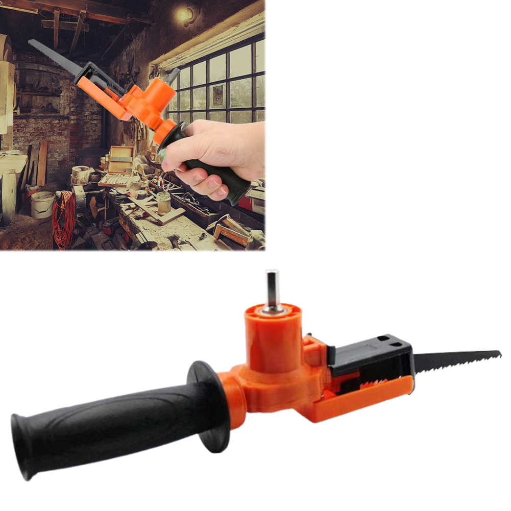 Adaptor Gergaji Bolak-Balik El - Reciprocating Saw Attachment Drill ulasan dan harga