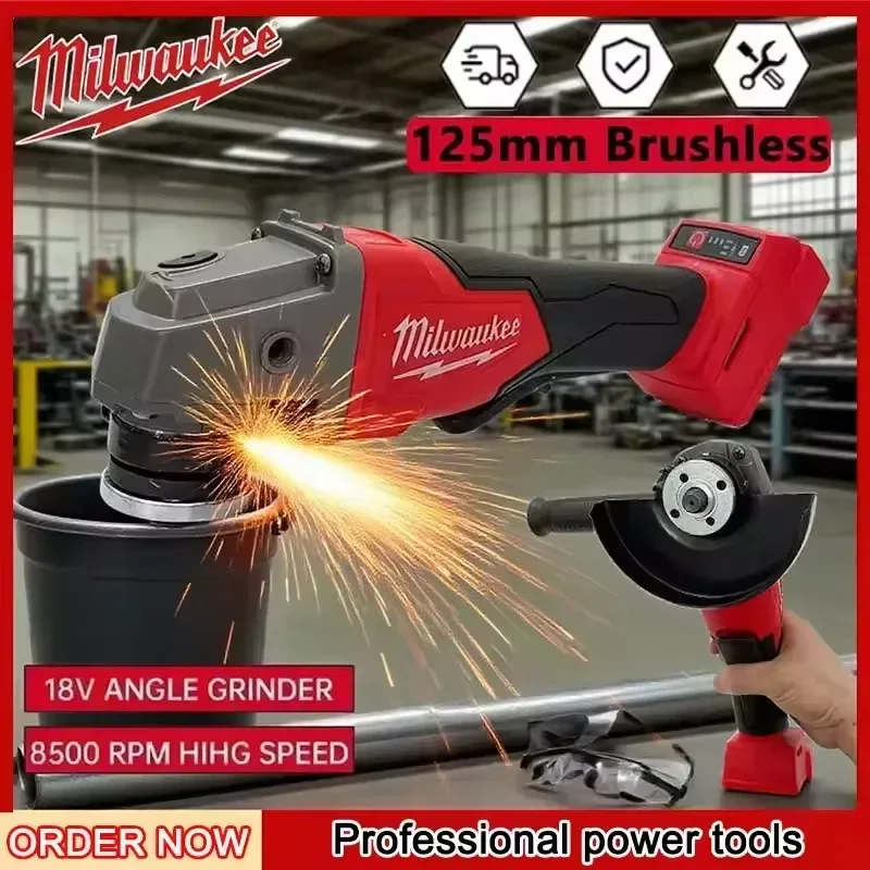 Mesin Gerinda Sudut Milwaukee  - Brushless Angle Grinder Battery Powered ulasan dan harga